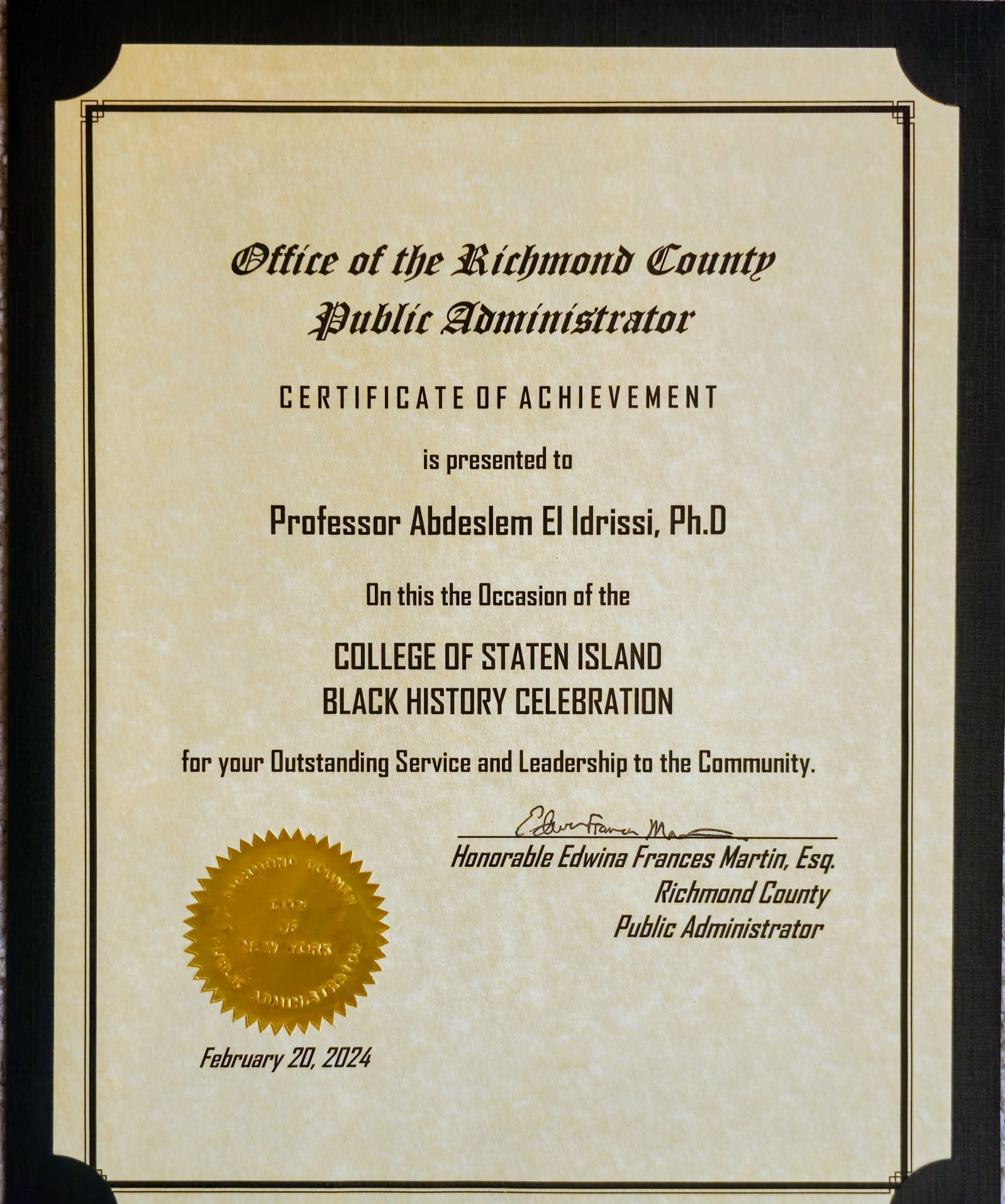 Proclamation recognizing the legacy of Estevanico — document 4